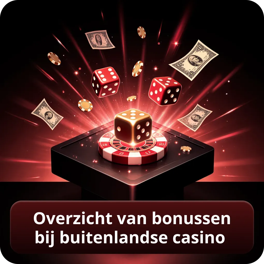 Overzicht van bonussen bij buitenlandse casino